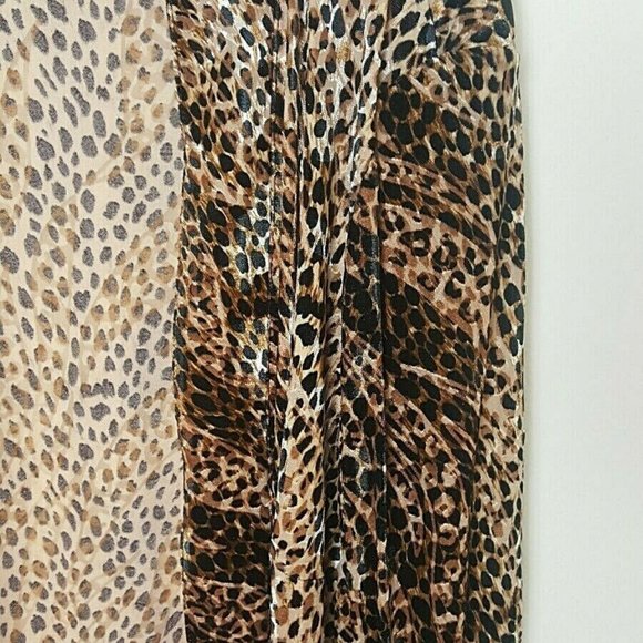 TanJay Animal Print Cheetah Womens Blazer Jacket - Picture 5 of 9